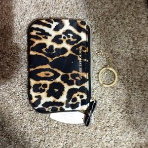 Brand new Victoria secret cheetah coin purse/walle